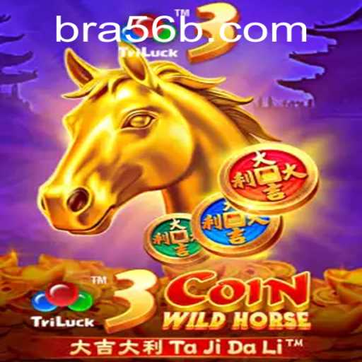 Descubra o Mundo do Jogo 3CoinWildHorse no 56B.com